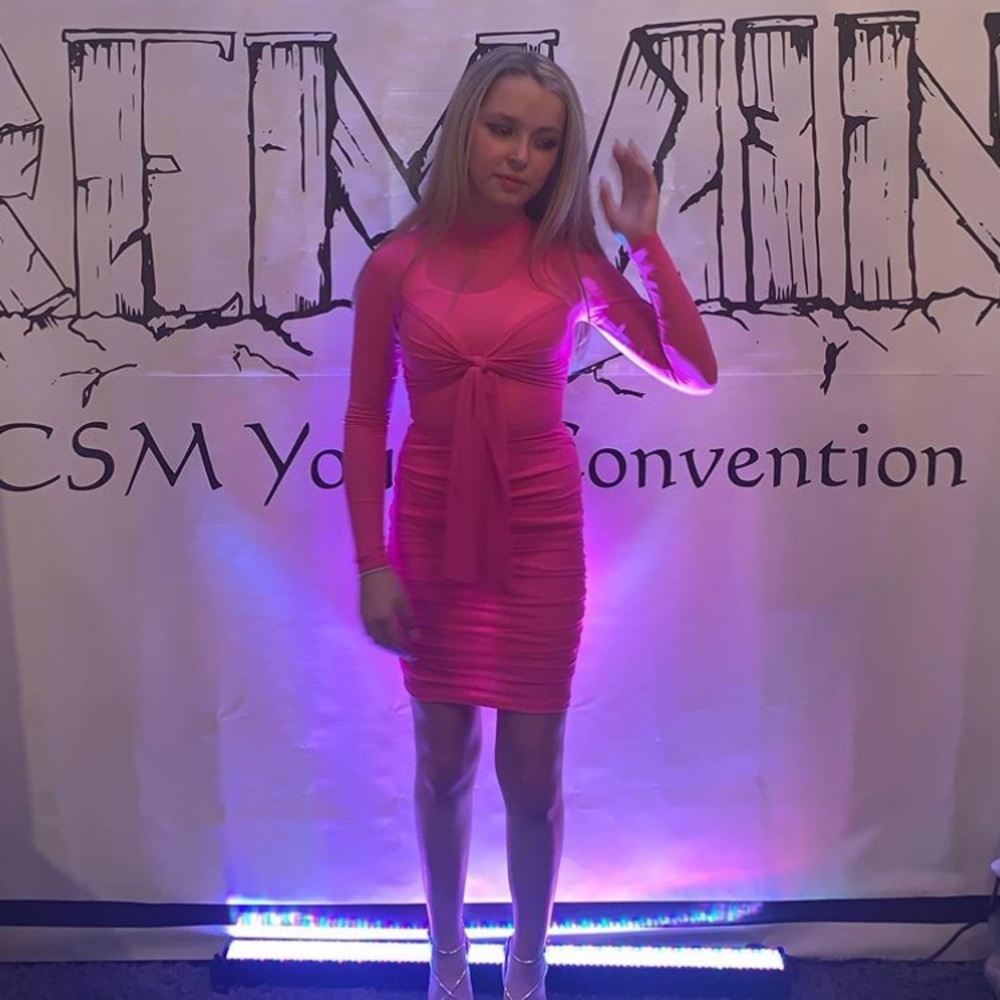 Fashion nova dress wore once FREE SHIPPINg!